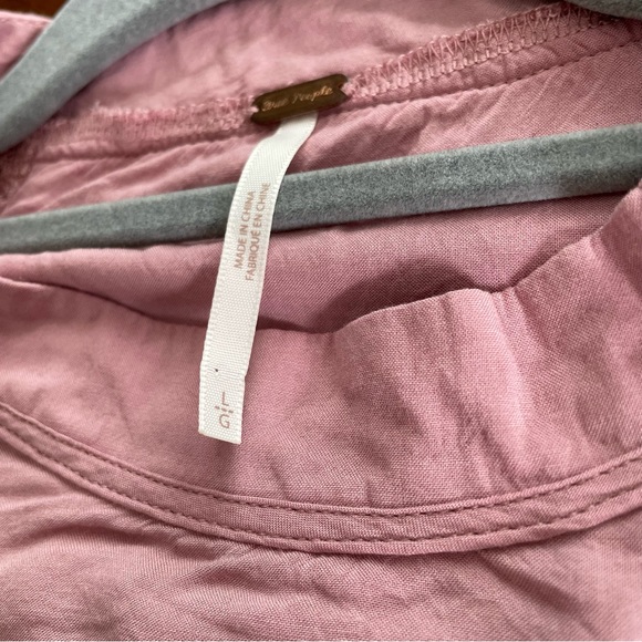 Free People Sweetest Thing Rose Embroidered Thermal Top - Picture 6 of 11